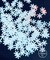 Polyester Glitter - Snowflakes Glitter Shapes by Glitter Heart Co.™